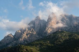 Cloudy Peaks, Porto, Corsica - 045