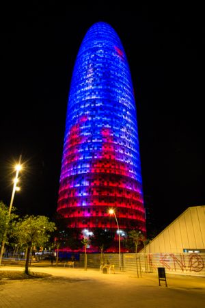 Torre Agbar, Barcelona Spain - 001