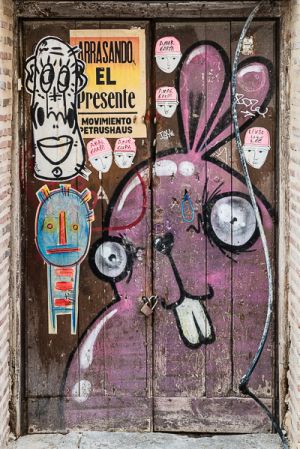 Crazy Rabbit Door, Granada Spain - 068