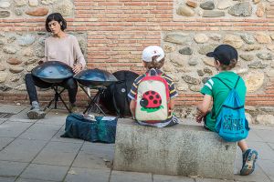 Hang Drum Busker, Granada Spain - 007